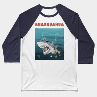 Sharkuahua Baseball T-Shirt